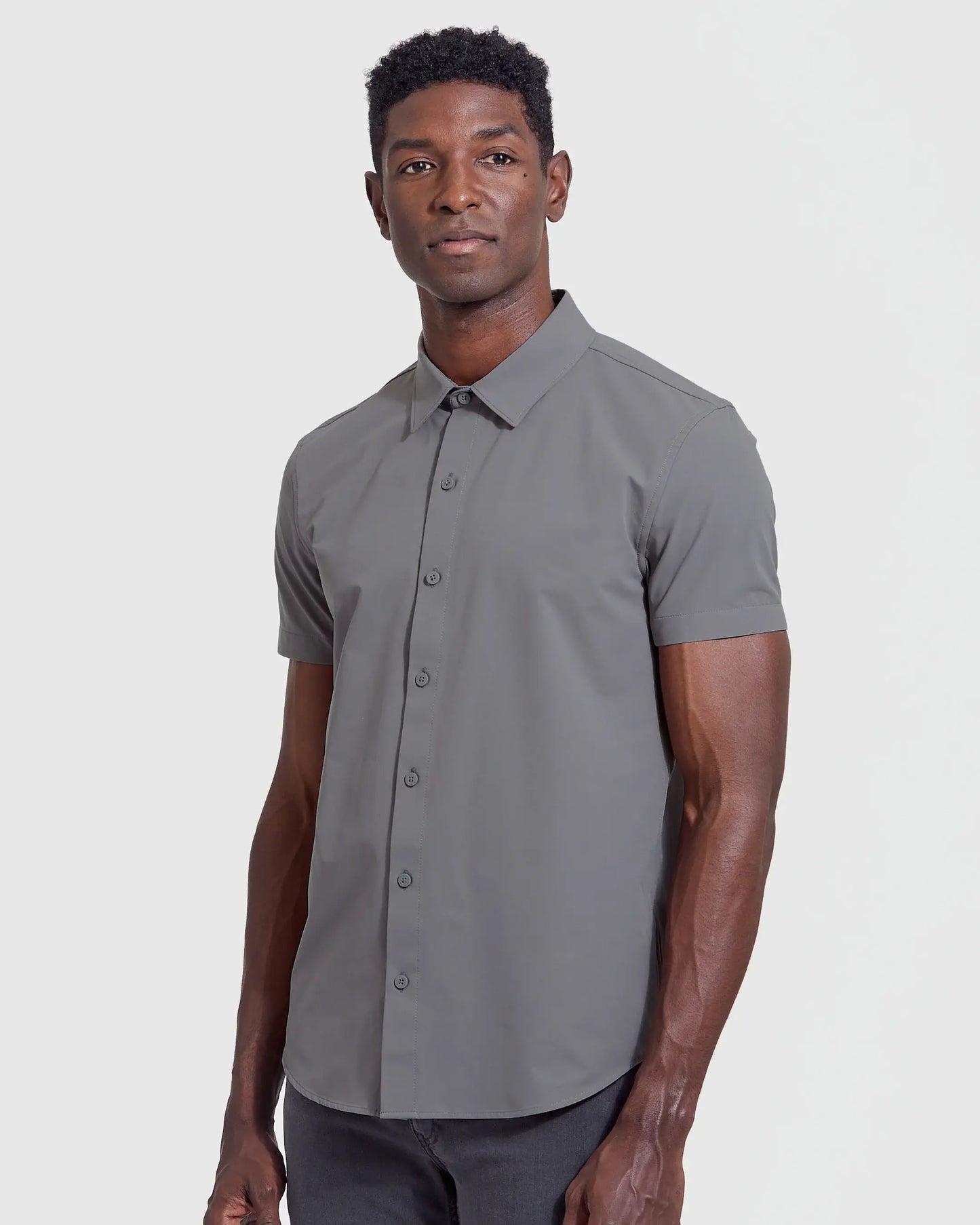 Short Sleeve Button Up Shirt | Commuter