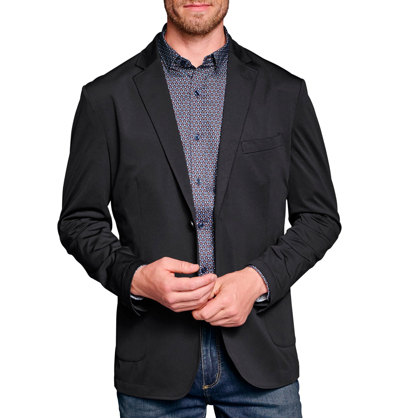 J&M XC Flex Knit Blazer