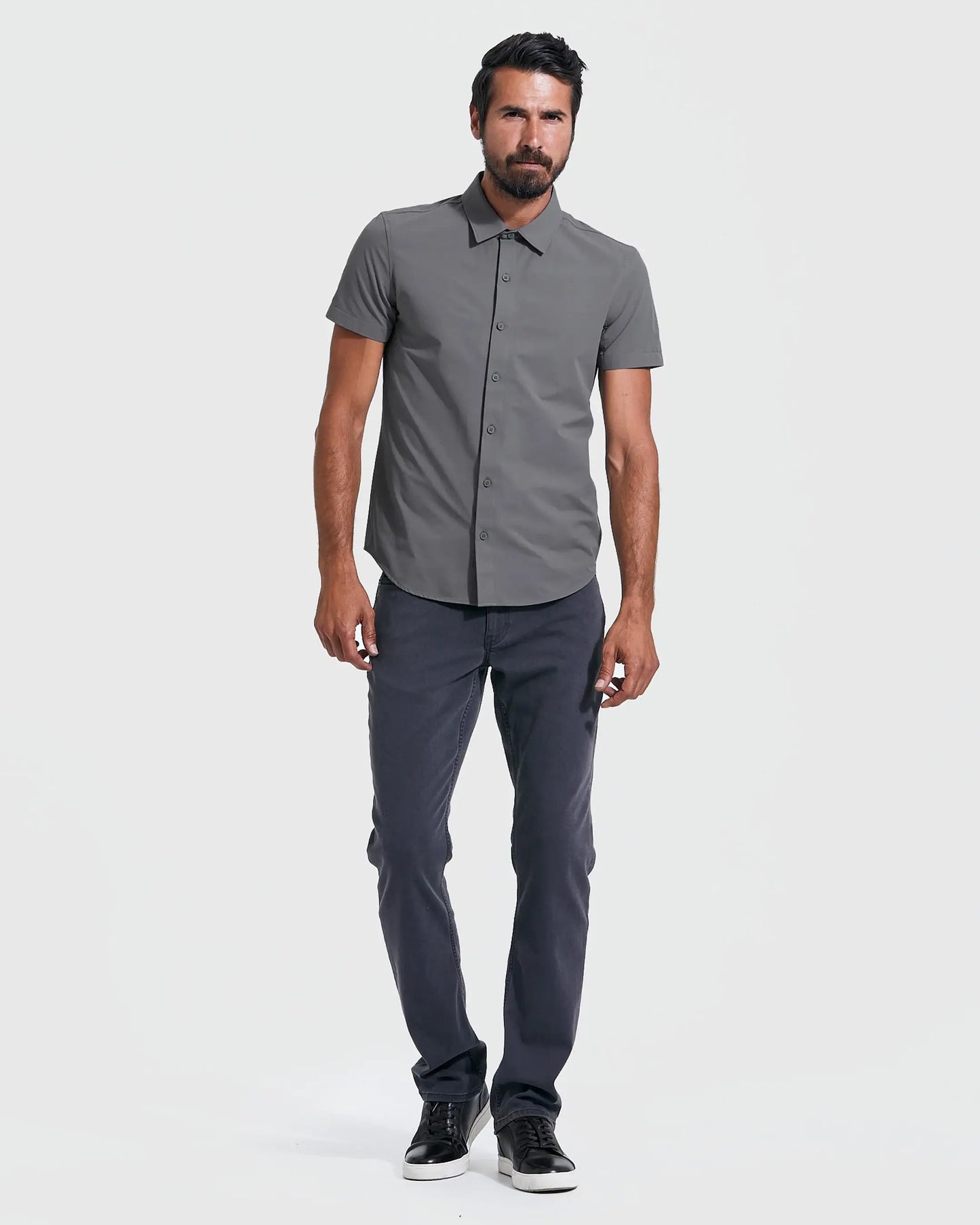Short Sleeve Button Up Shirt | Commuter