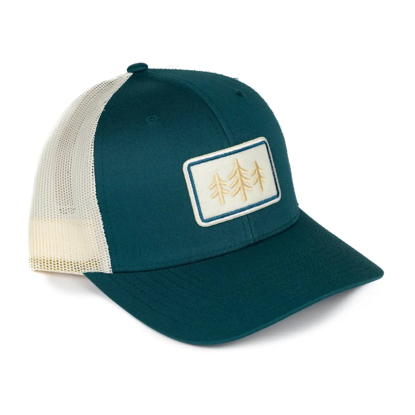 TriPine Felt Patch Trucker Hat