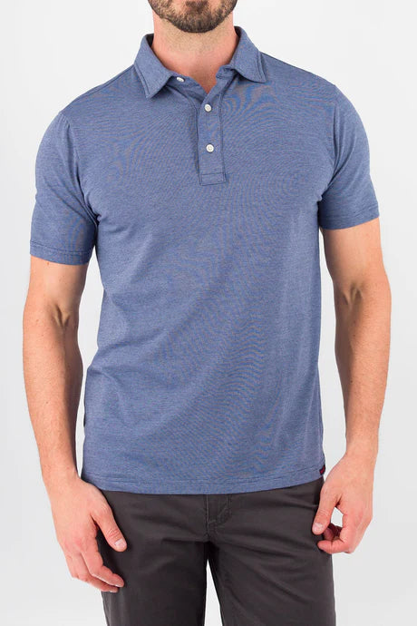 Devil Dog Feeder Stripe Polo