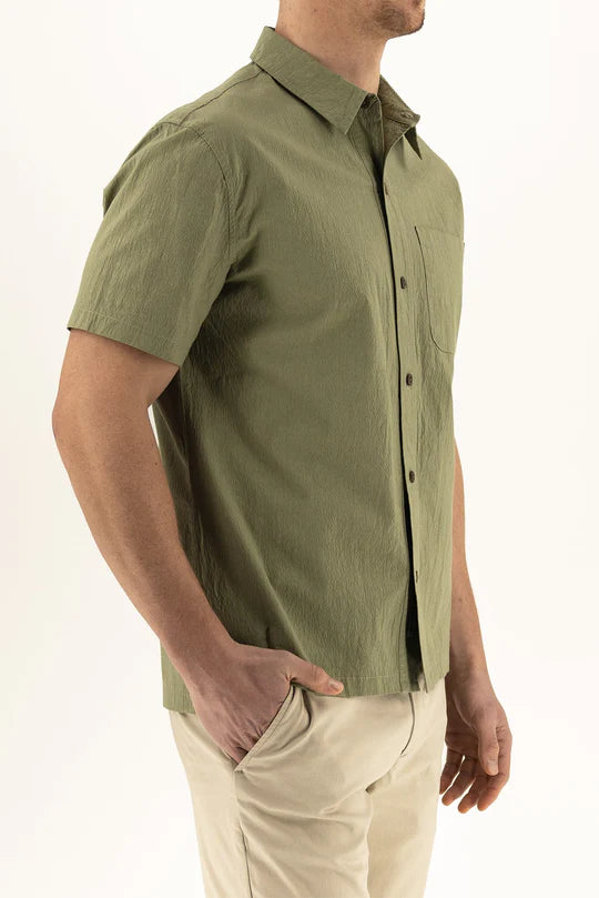 Seersucker Short Sleeve Shirt