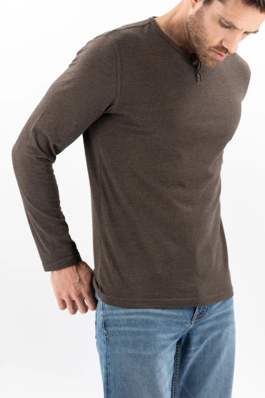 Long Sleeve Vintage Henley
