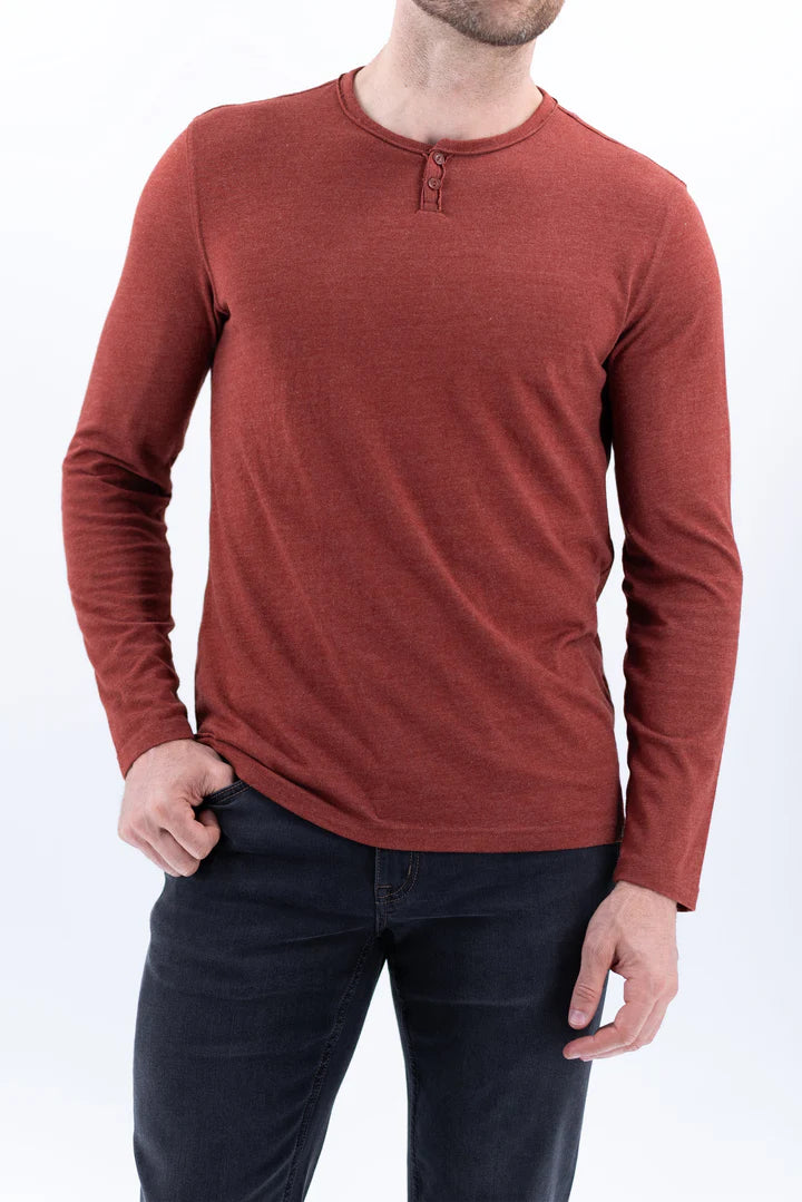 Long Sleeve Vintage Henley