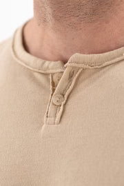 Long Sleeve Vintage Henley