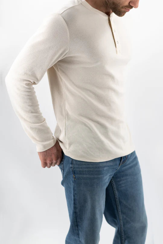 Devil Dog Waffle Henley