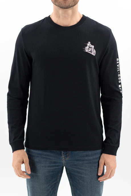 Heritage Biker Graphic Long-Sleeve