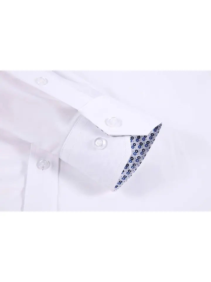 Wrinkle Free Regular Long Sleeve Dress Shirts