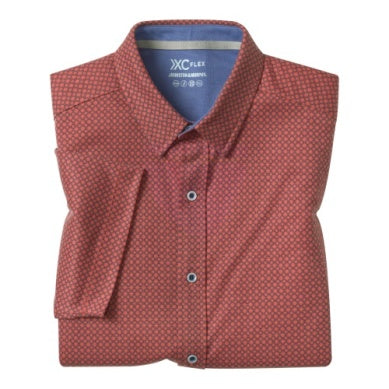 XC Flex Short-Sleeve Print Knit Shirt