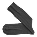 Pima Cotton Ribbed Socks