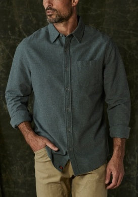 Fairbanks Brushed Chamois Button Up