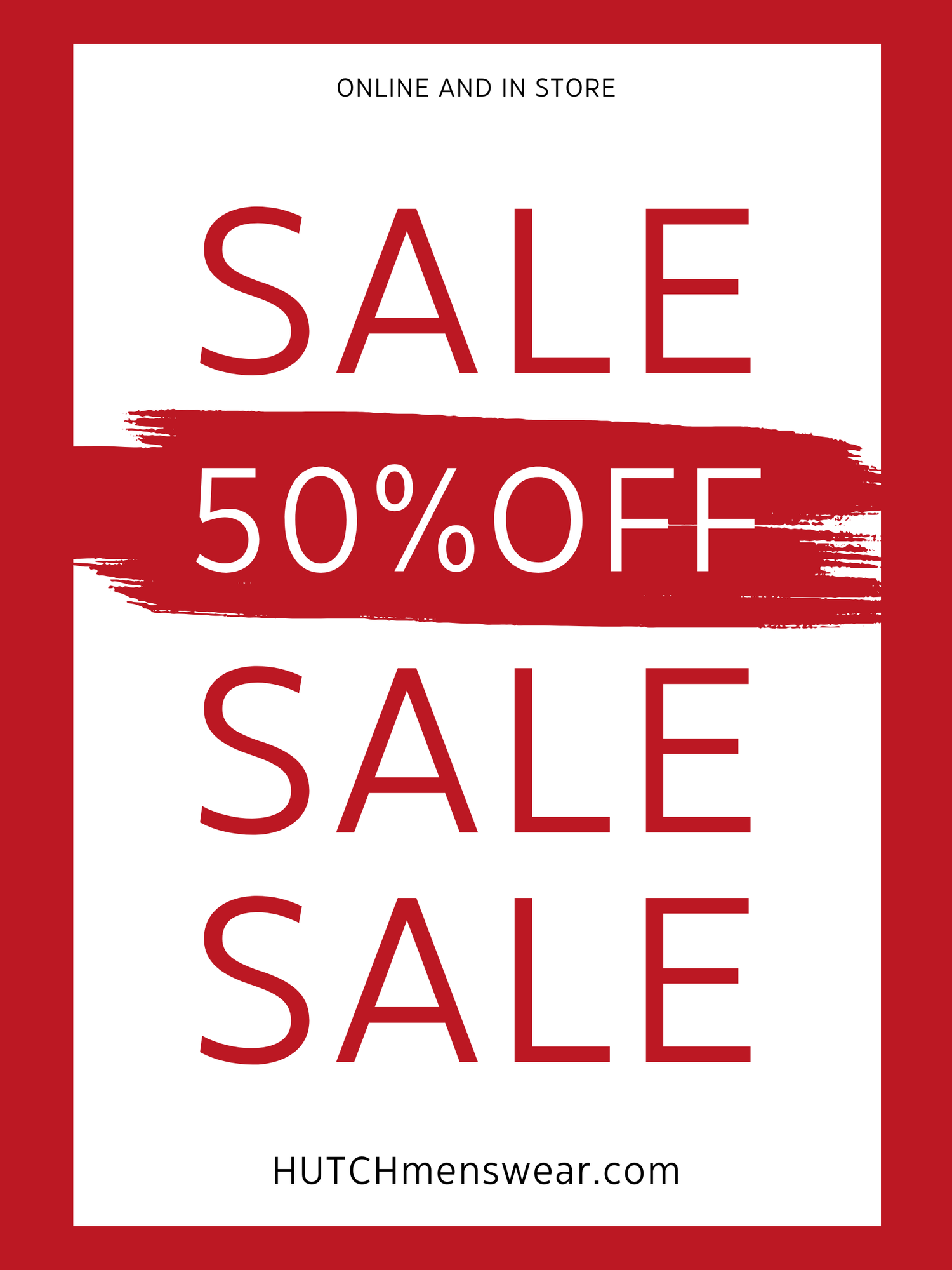 Sale Rack