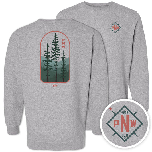 Pacific Northwest Midweight Fleece Crewneck