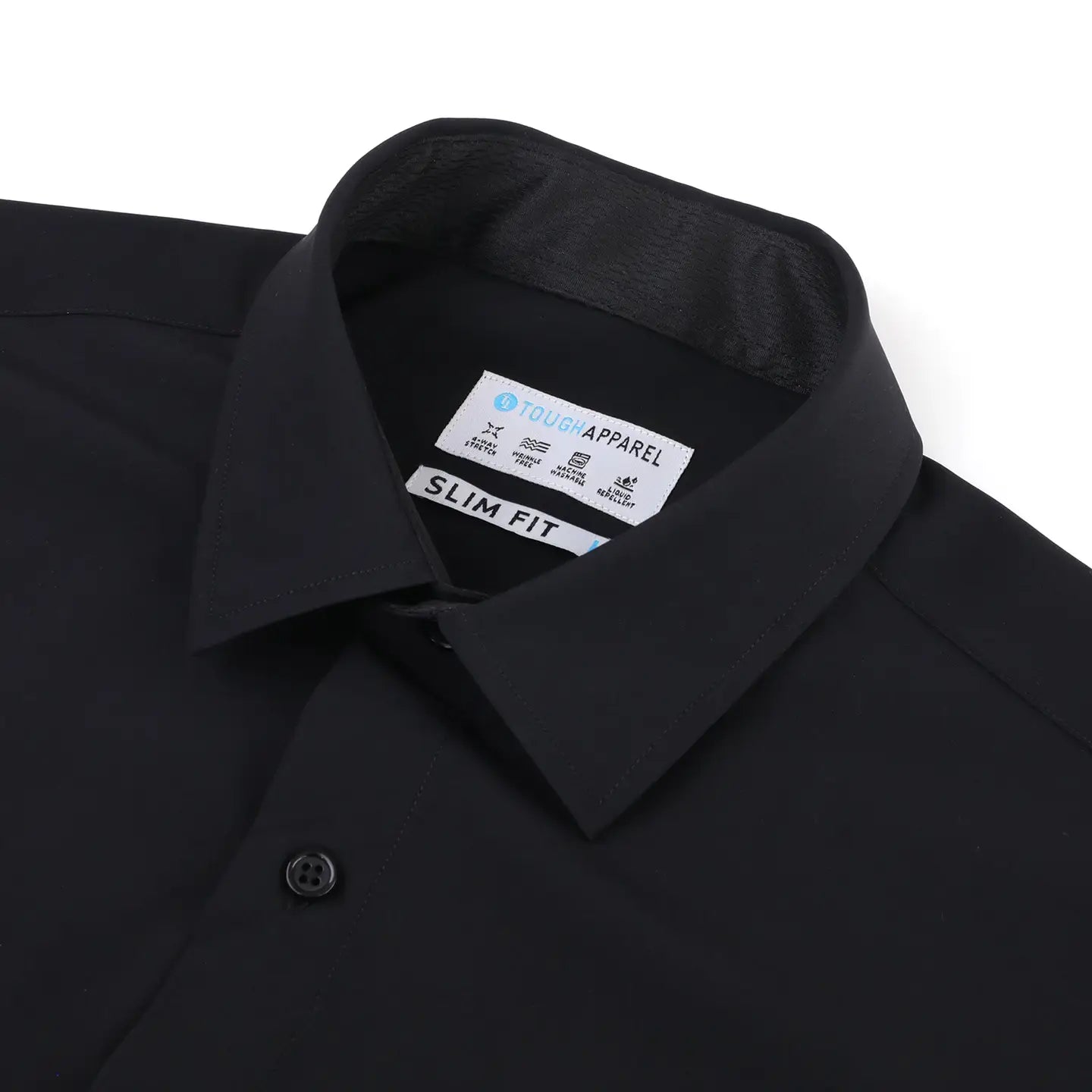 Black Hustle Dress Shirt - Long Sleeve