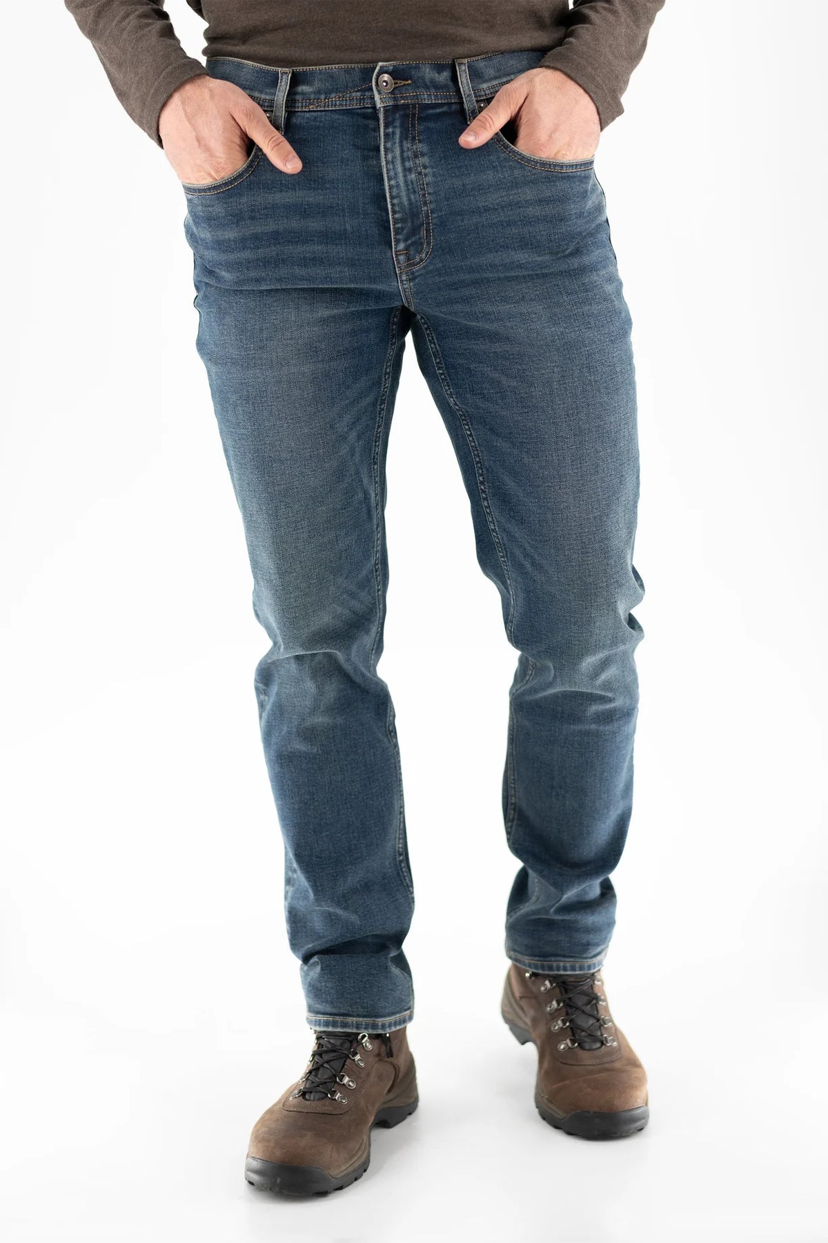 Devil Dog Slim Straight Denim Jeans