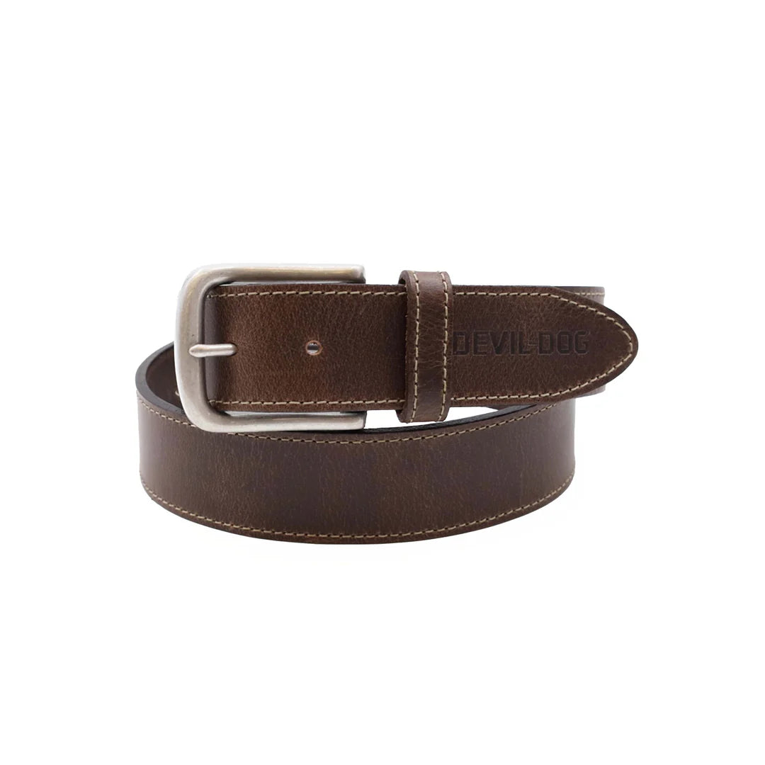 Devil Dog Leather Belt