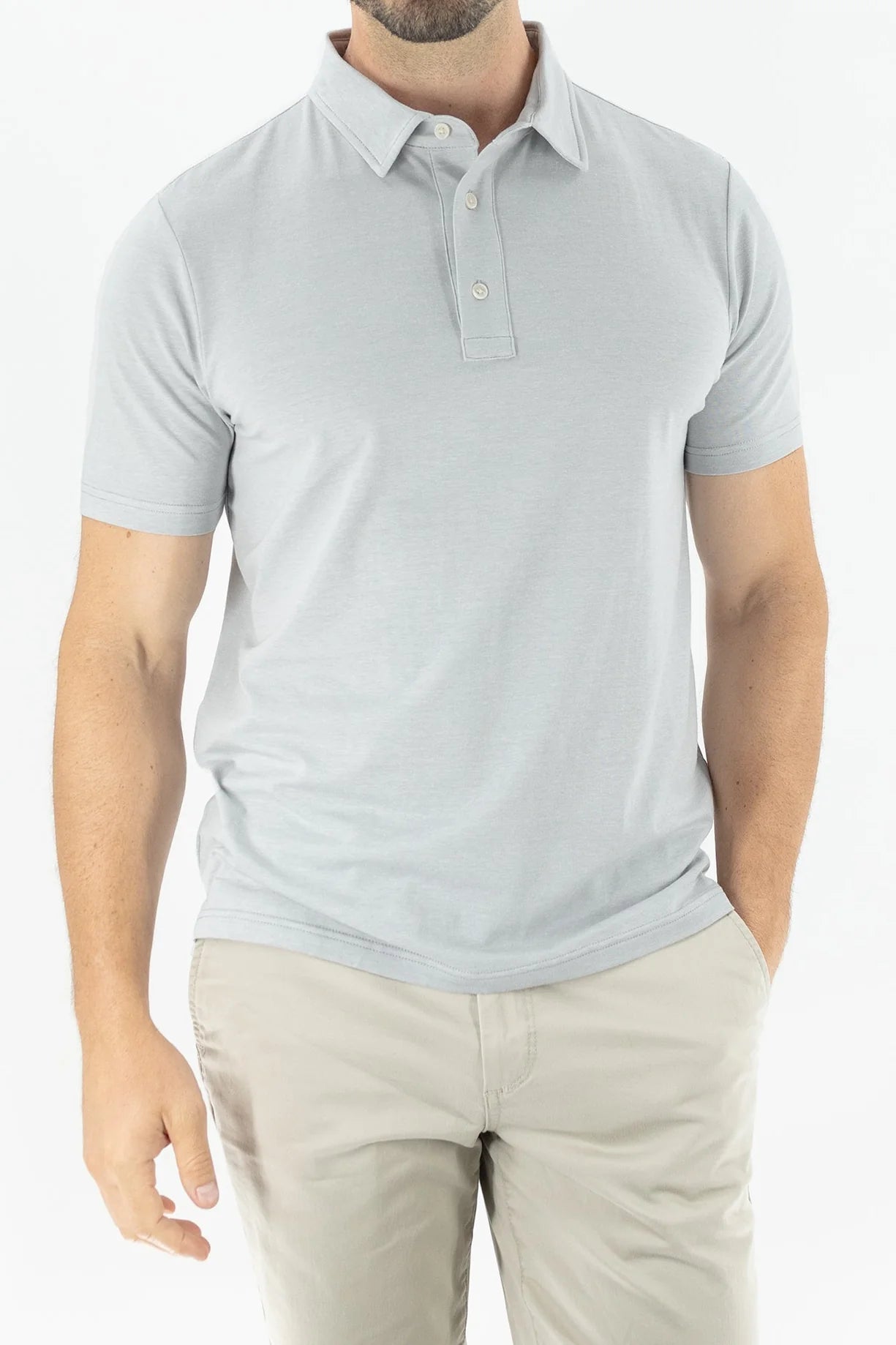Devil Dog Feeder Stripe Polo