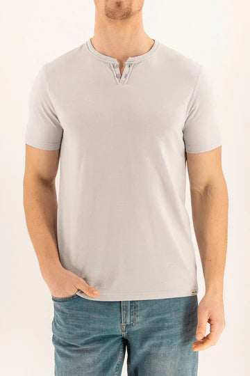 Short Sleeve Vintage Henley