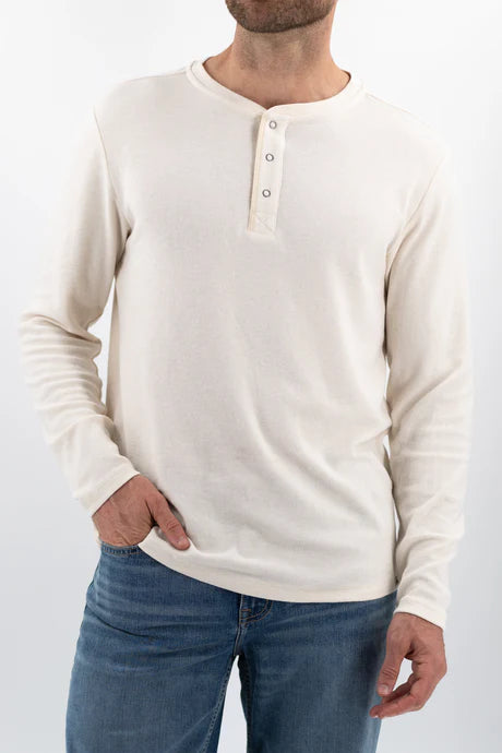 Devil Dog Waffle Henley