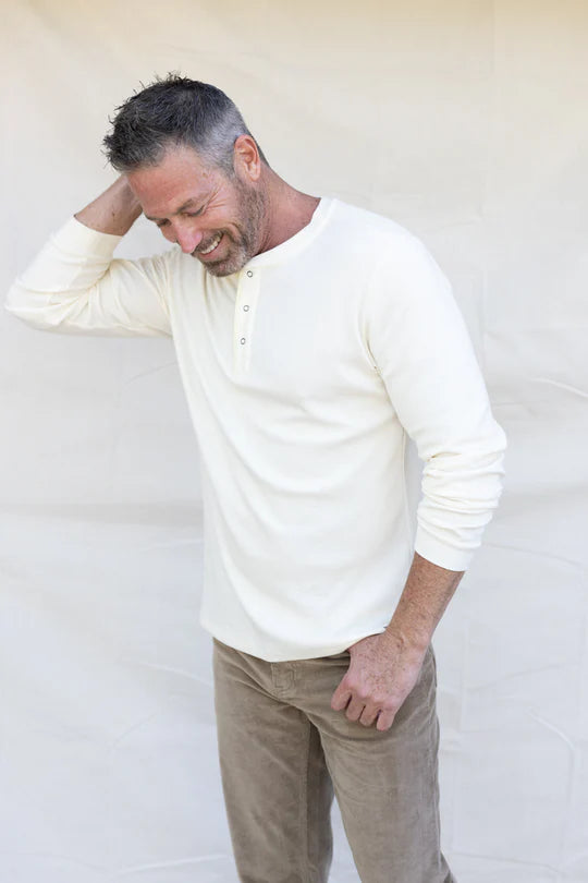 Devil Dog Waffle Henley