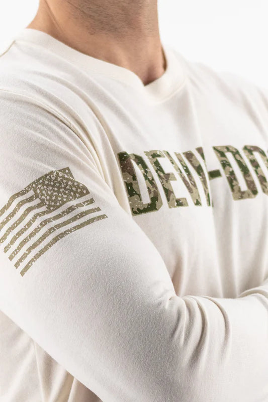 Devil Dog LS Graphic Tee - Camo