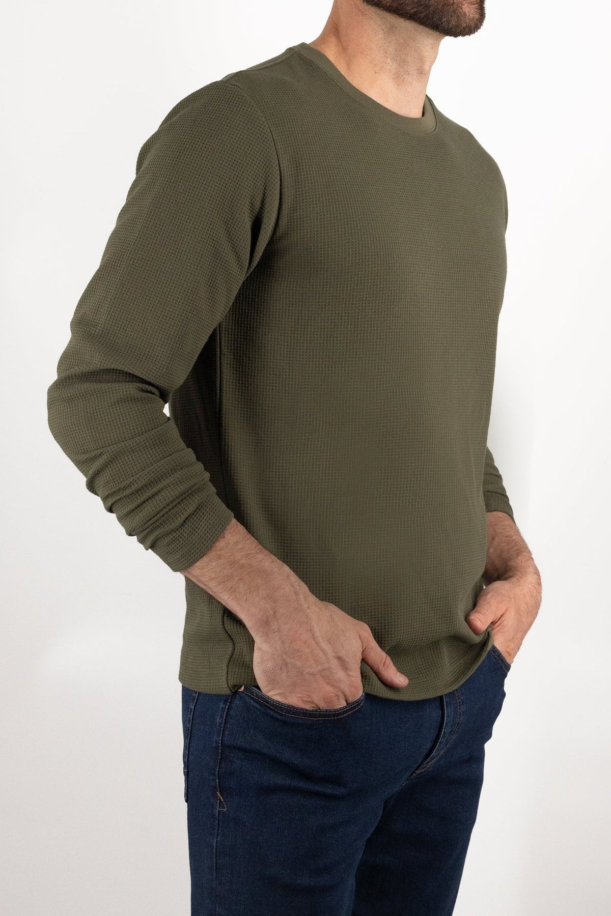 Devil Dog Waffle Crewneck