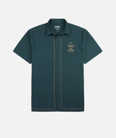 Marshall Embroidered Linen Shirt