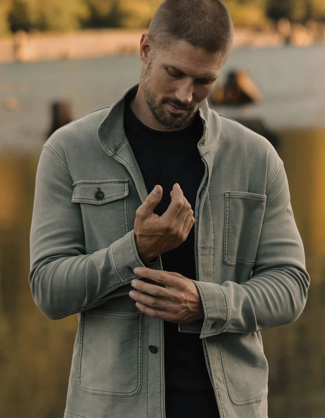 Comfort Terry Chore Coat