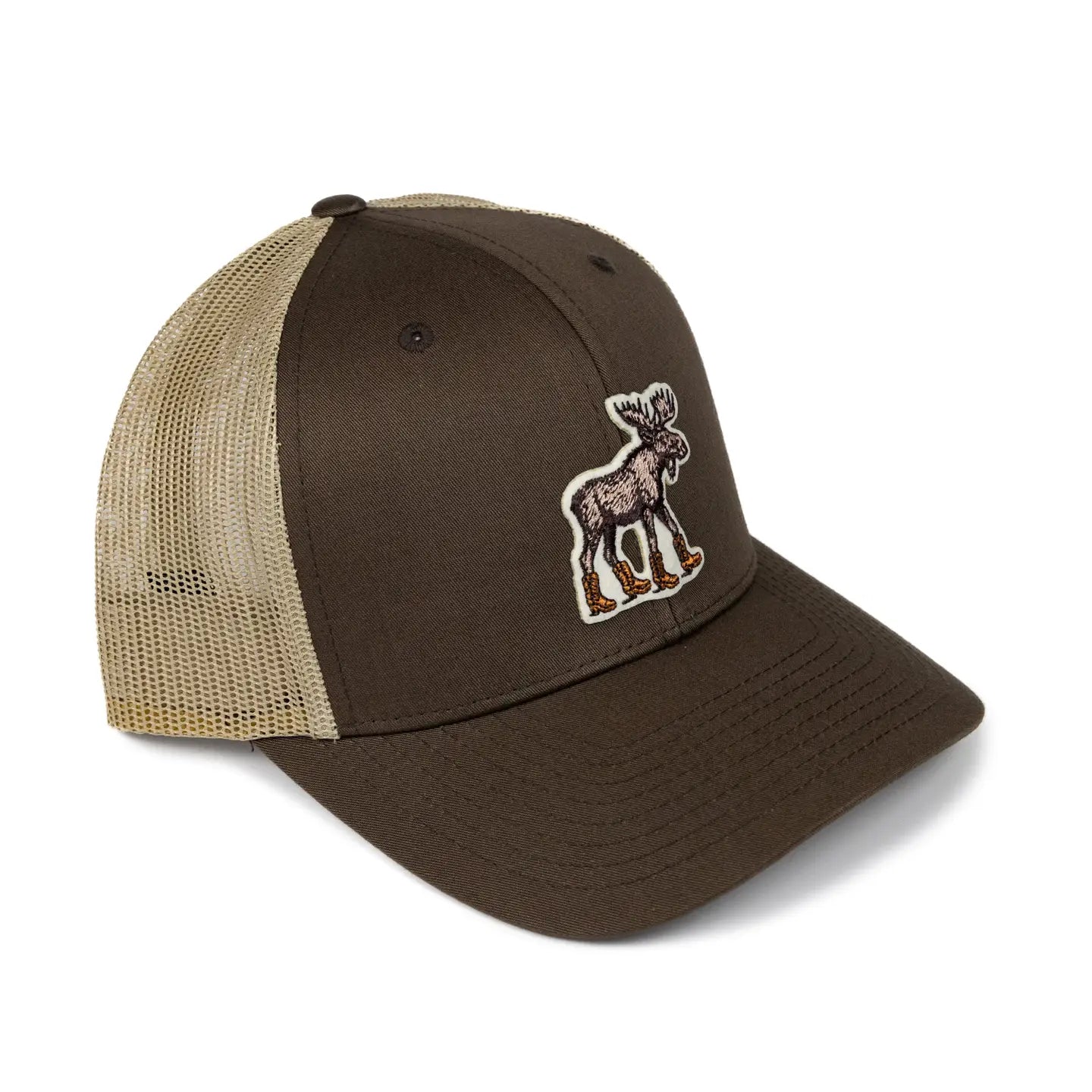 Moose Boot Goofin' Trucker Hat