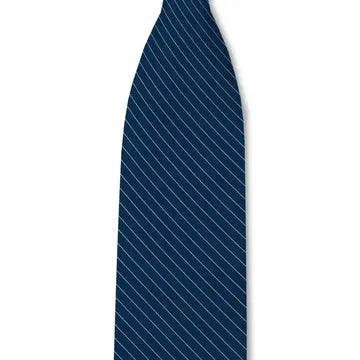 Harvey - Navy Blue Pinstripe Tie