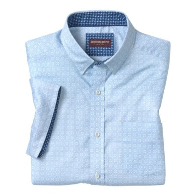 J&M Airplane Print Short Sleeve