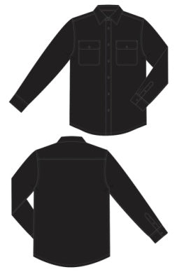 LP Knit l/s Button Up Shirt w/ Flap pkts
