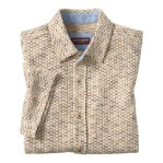 LINDEN Textured Short-Sleeve Shirt