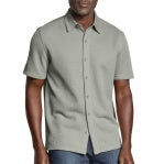 LINDEN Textured Short-Sleeve Shirt