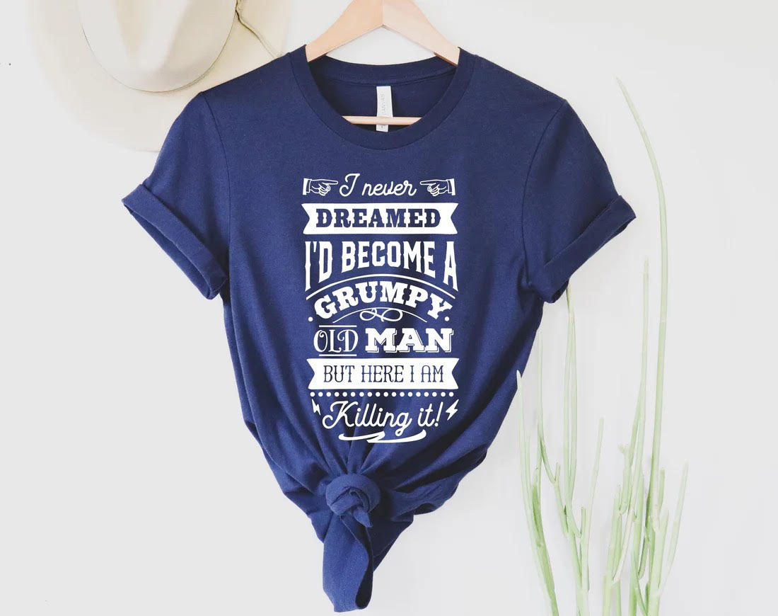 Grumpy Old Man Graphic Tee